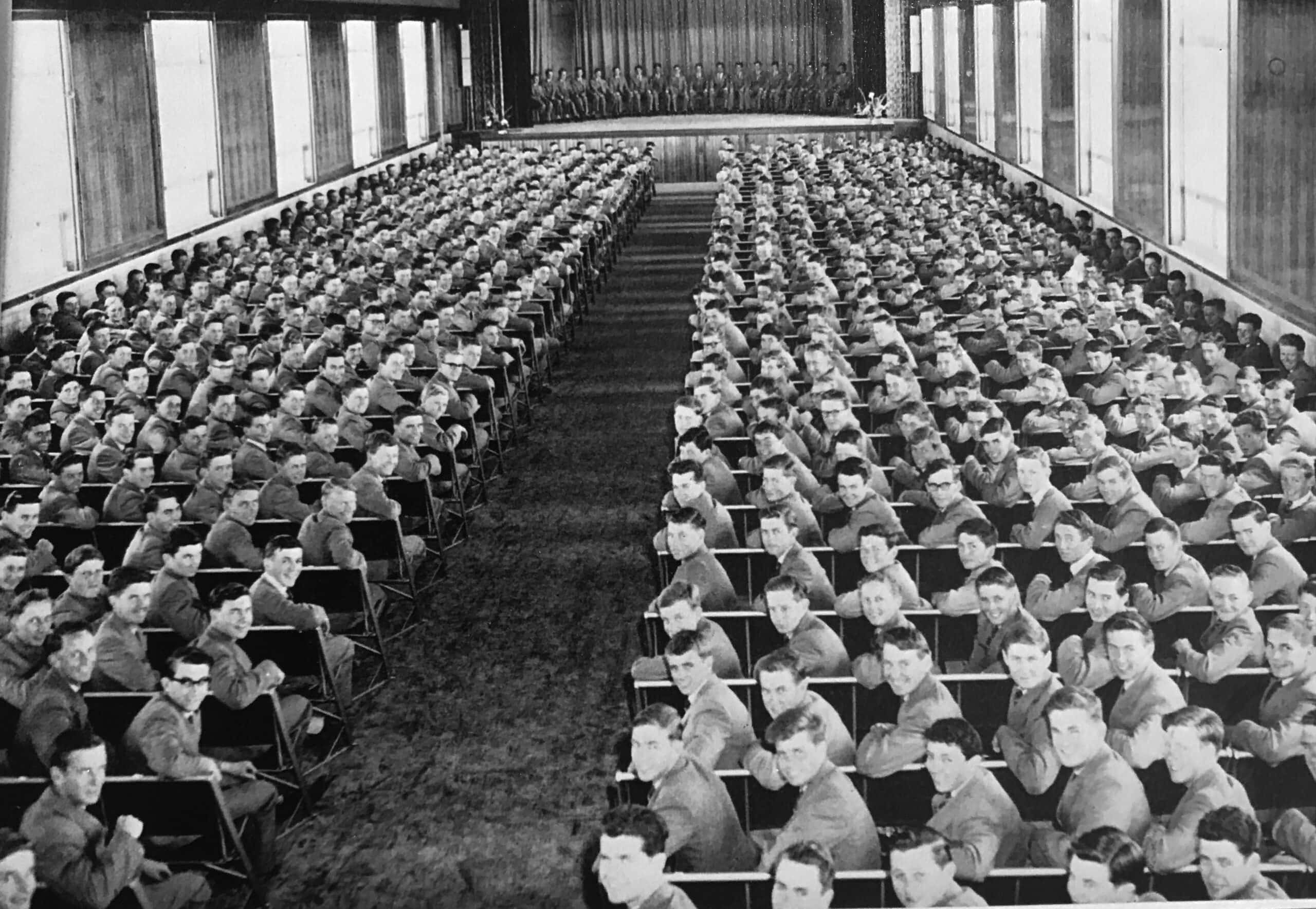 Champagnat Hall assembly 1960’s