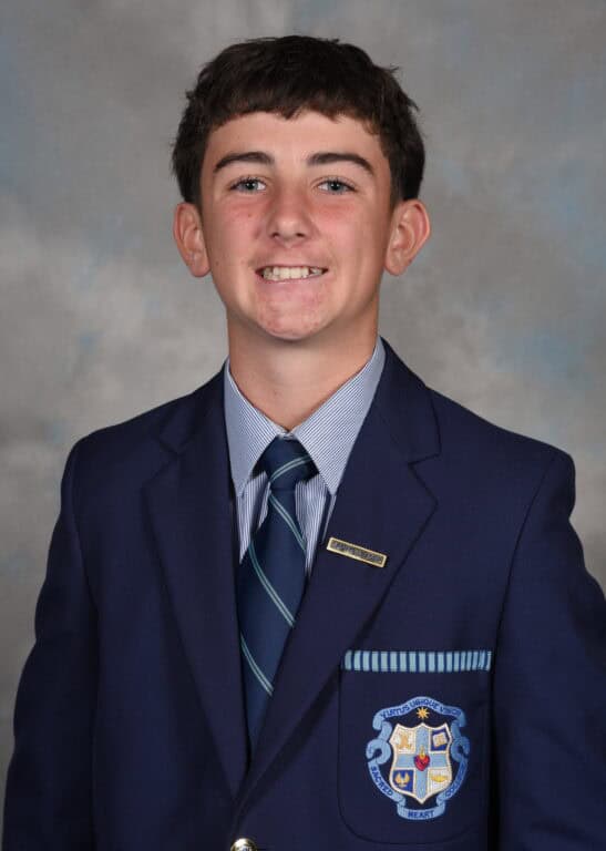 Cian Greene 2026 Champagnat Campus Captain