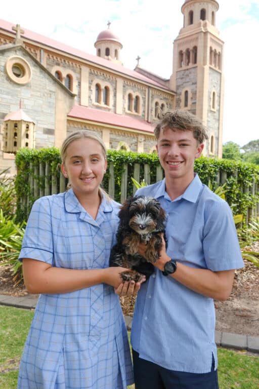 Welcoming our Sacred Heart College 2026 Wellbeing Dogs