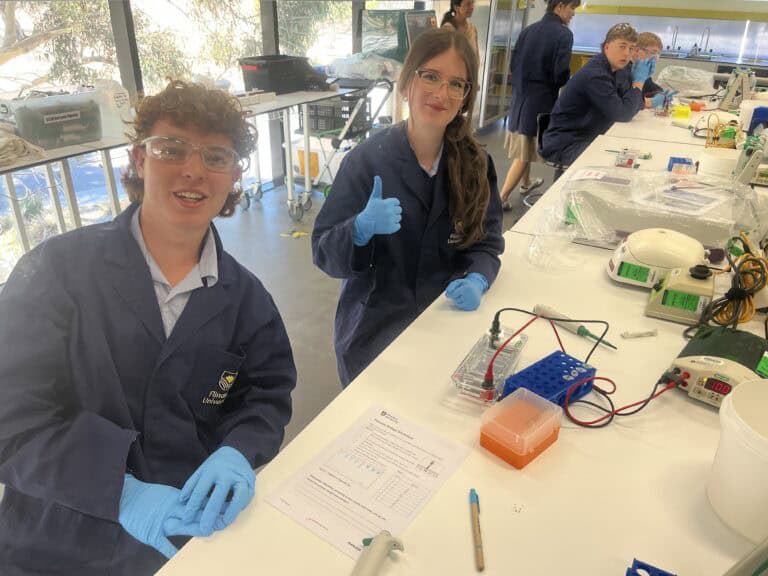 Scientific Studies students explore Forensic Science at Flinders University
