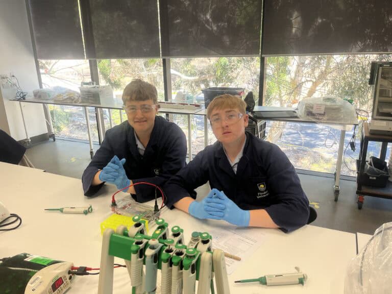 Scientific Studies students explore Forensic Science at Flinders University