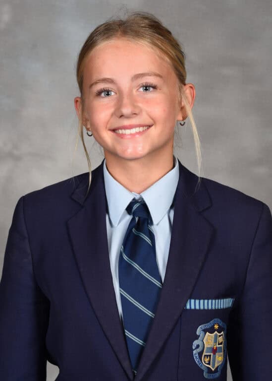 Livi Meehan 2026 Champagnat Campus Captain