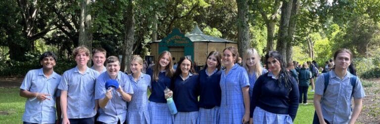 Stage 1 & 2 Drama students