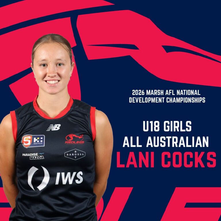 Lani Cocks U18 Girls All Australian
