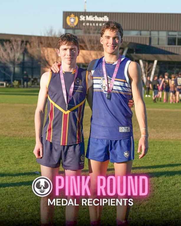 Harry Franz 1st XVIII Football Pink Round Madallist-2